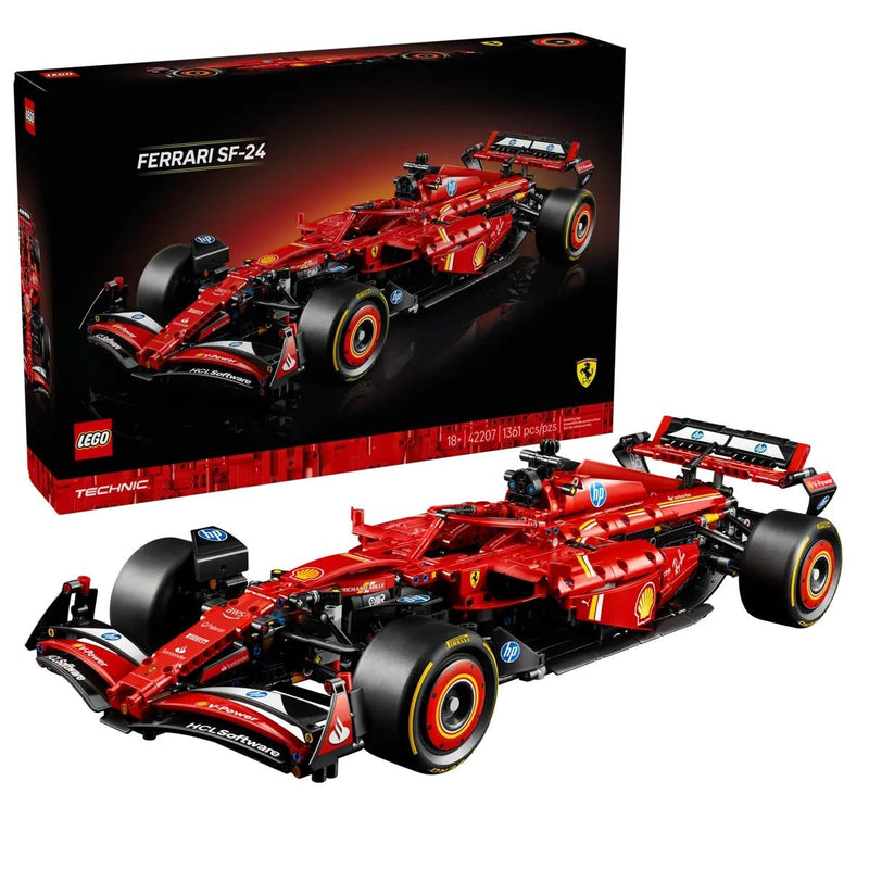 LEGO Technic Ferrari SF-21 F1 Car - 42207, 1361-pcs, Ages 18+ Y7