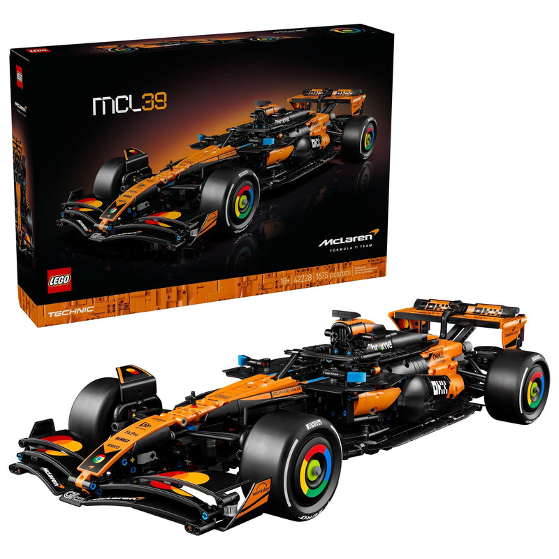 LEGO Technic McLaren MCL39 Formula 1 Car Building Set - 42228, 1675-pcs, Ages 18+ M3