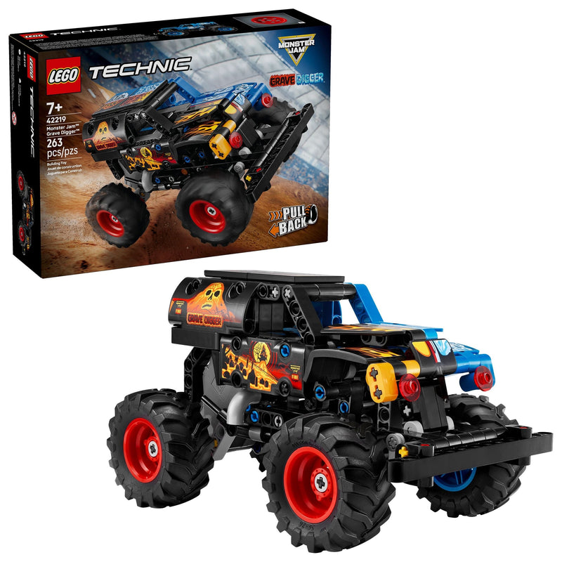 LEGO Technic Monster Jam Grave Digger Fire & Ice - 42219, 263-pcs, Ages 7+ L8