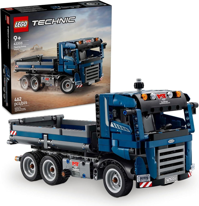 LEGO Technic Tipping Dump Truck Building Set - 42203, 462-pcs, Ages 9+ T3
