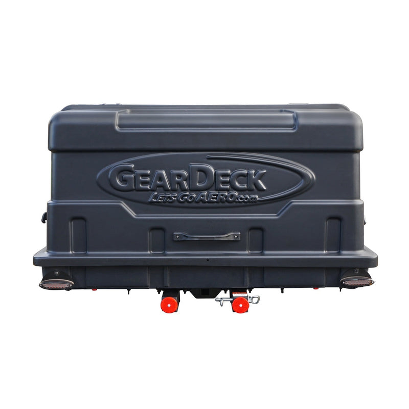 Let`s Go Aero GearDeck Slideout Cargo Carrier with LED, Black, 17-cu.ft X7