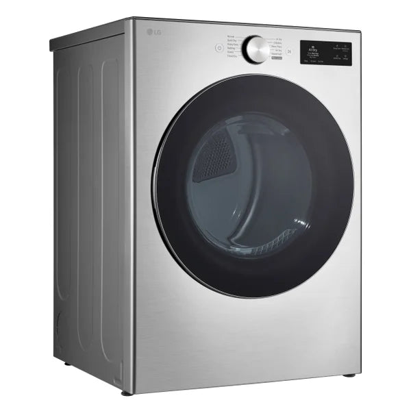 LG 27 in. 7.4 cu ft. Graphite Steel Electric Dryer with AI Sensor Dry Q1