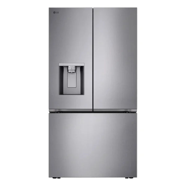 LG 36 in. 24 cu ft. Prime Silver Counter Depth MAX French Door Refrigerator with Ice and Water Dispenser O3