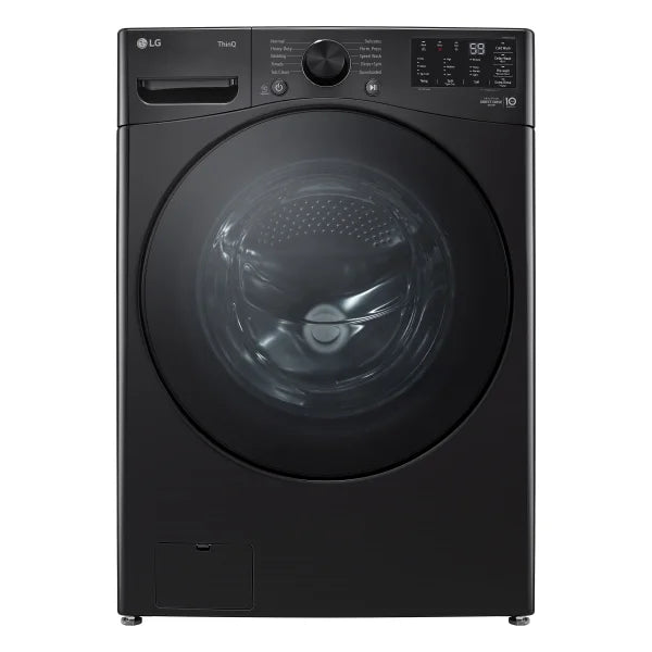LG 5.2 cu ft. Midnight Black Smart Front Load Washer with AI Direct Drive W7