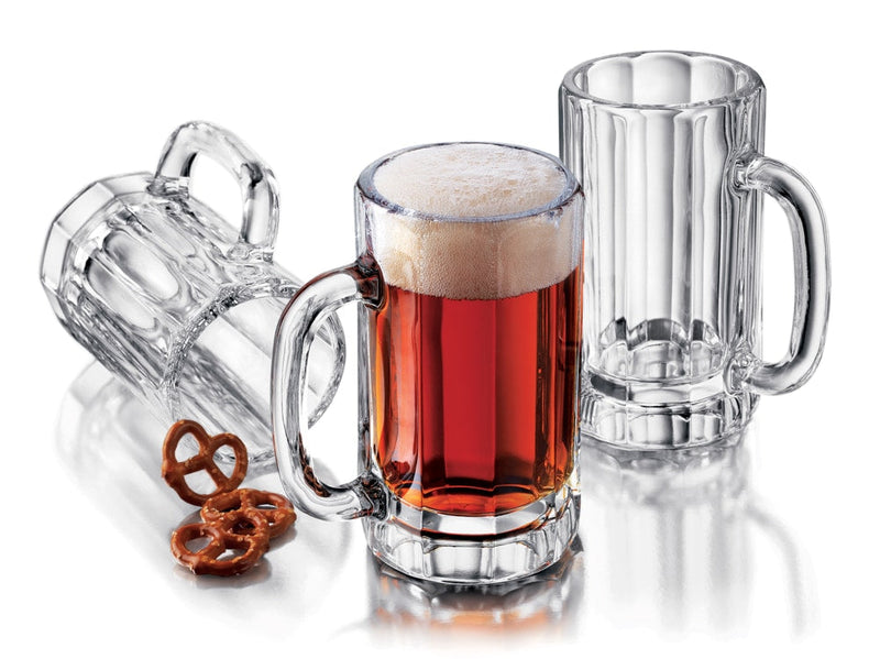 Libbey Beer Glass Mug, 16-oz, Dishwasher Safe Q0