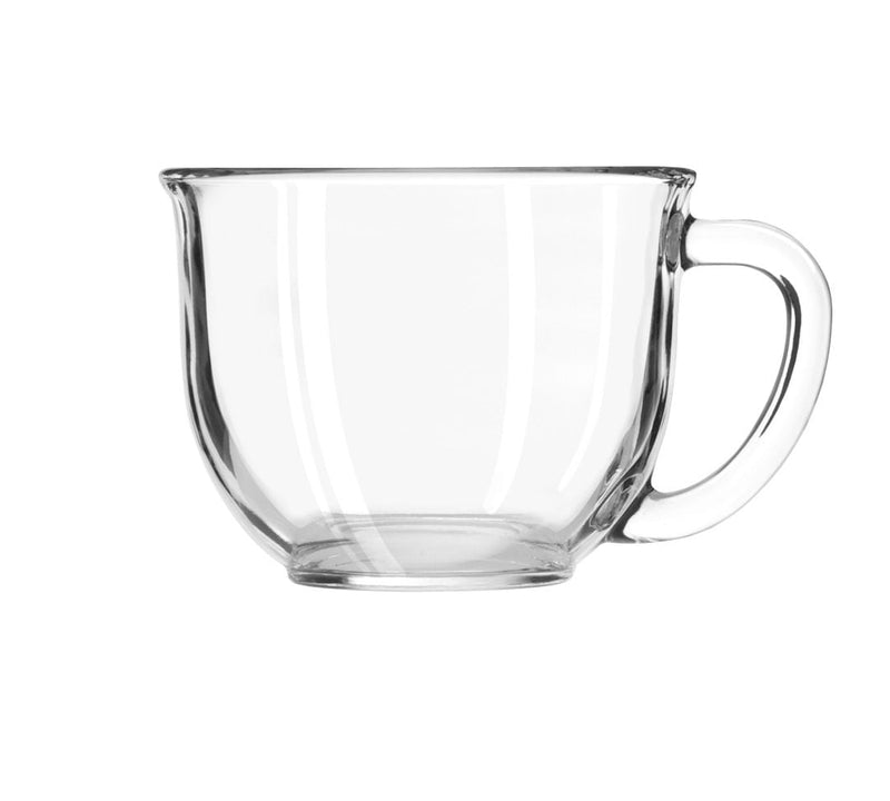 Libbey Clear Glass Oversize Latte Mug, 17-oz N7