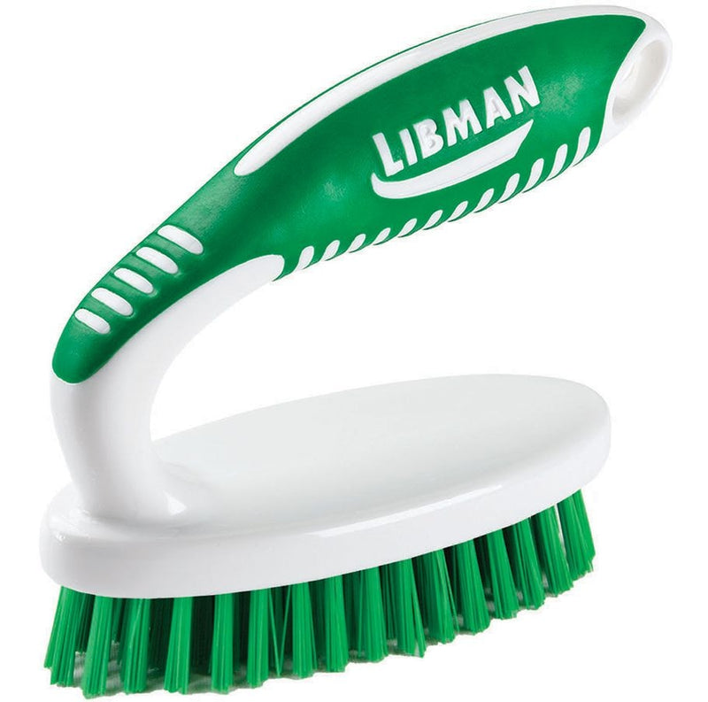 Libman Small Scrub Brush with Strong Polymer Bristles X0