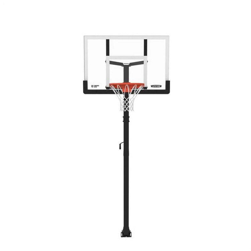Lifetime In-Ground Crank Adjust Bolt Down Outdoor Basketball Hoop, 50-in L2