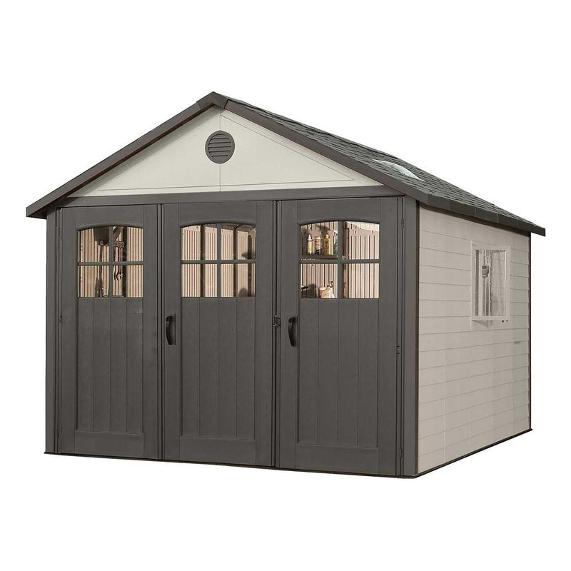 Lifetime Outdoor Storage Shed, 11-ft x 11-ft E0