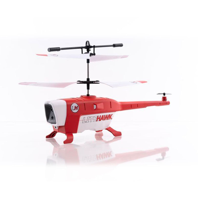 Litehawk Bravo 3-Channel Remote Controlled Front Avoidance Toy Helicopter for Ages 8+ V7