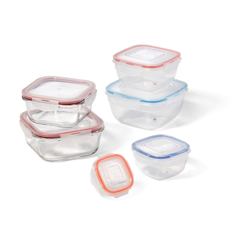 LockNLock by Starfrit Easy Match Food Container Set, 12-pc F7