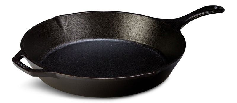 Lodge Seasoned Cast-Iron Skillet, 13.3-in D6