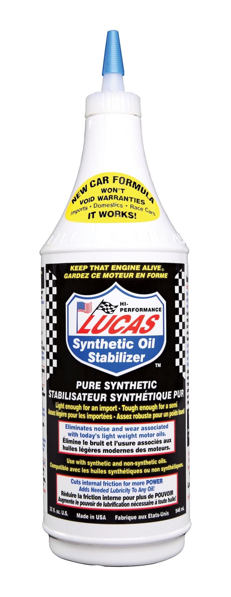 Lucas Oil Synthetic High-Performance Oil Stabilizer, 946-mL Z5