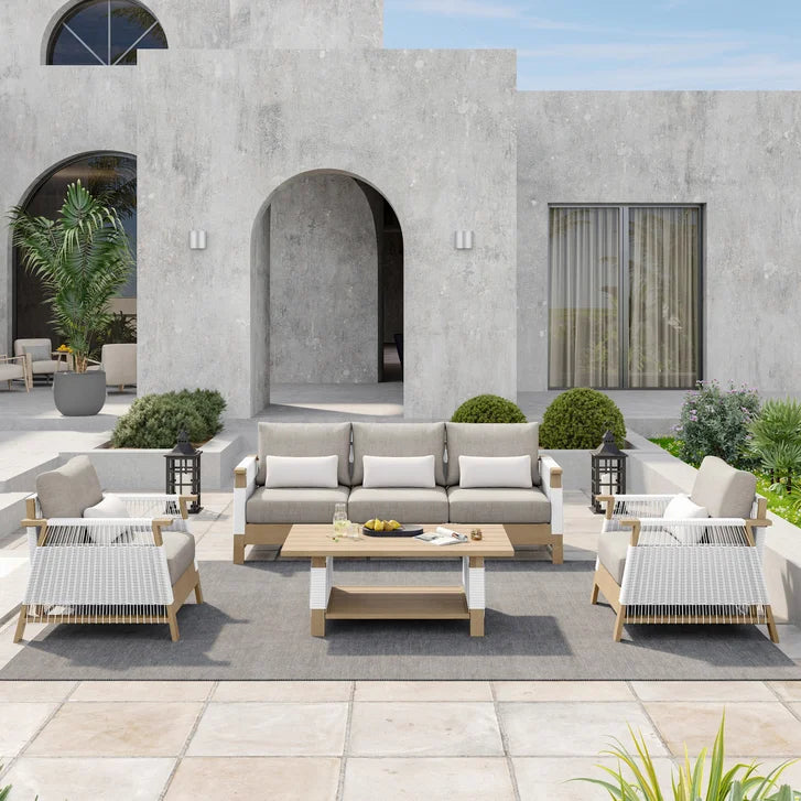 Maia 4-piece Patio Conversation Set Z6