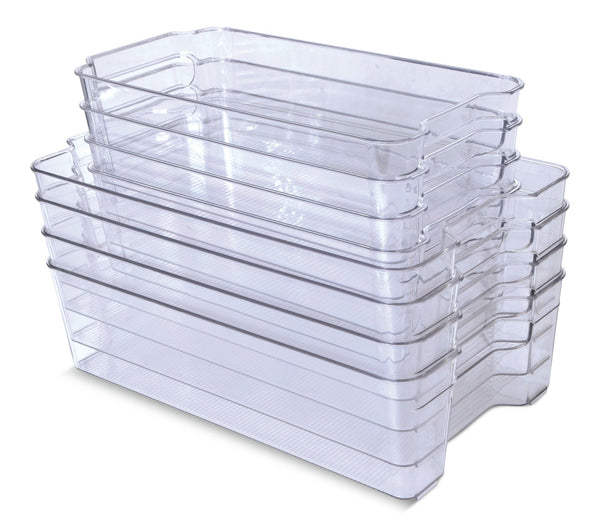 Maison Kleen Clear Organization Bin Set, 8-pc Q7