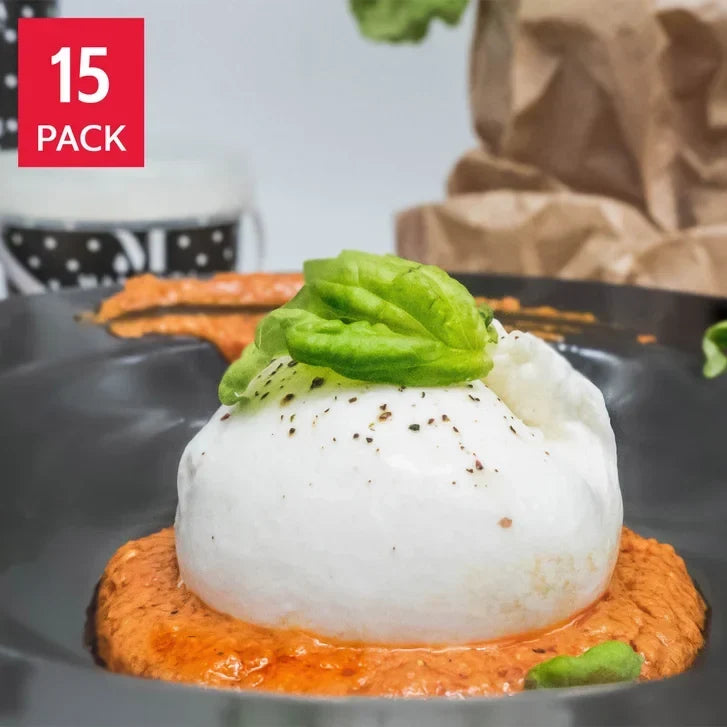 Maldera Burrata Cheese 100 g (3.5 oz) 15 pack W9