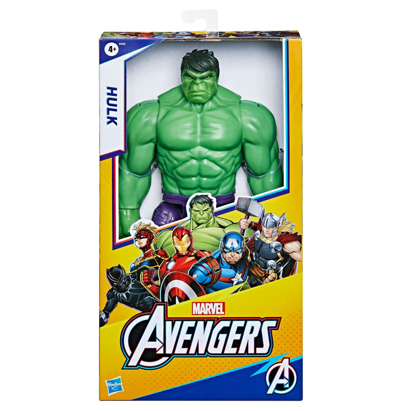 Marvel Avengers Titan Hero Series Blast Gear Deluxe Hulk Action Figure, 12-in Toy K1