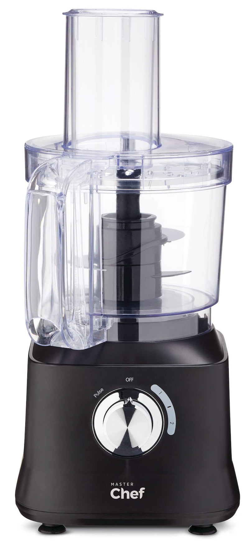 MASTER Chef 2-Speed Electric Food Processor with Pulse Function, Black G0