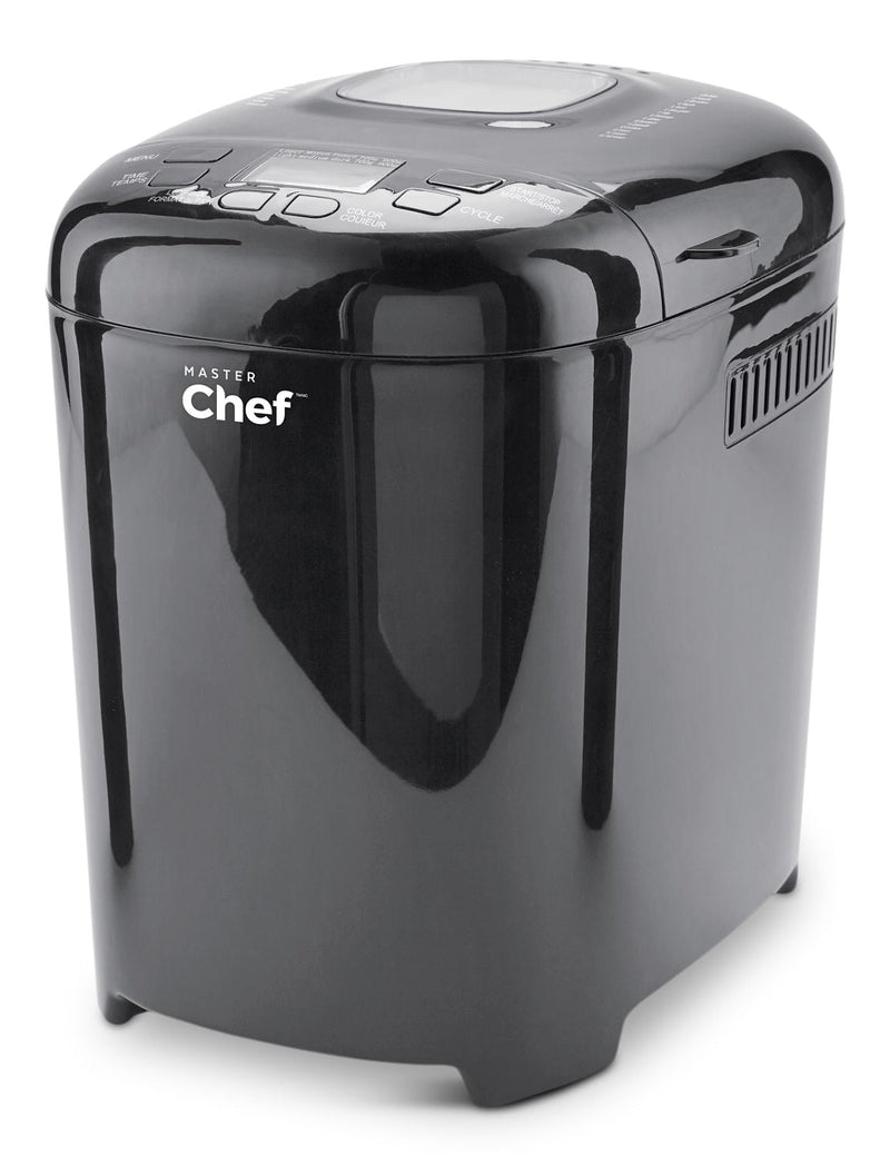 MASTER Chef Bread Maker with 12 Digital Functions, Black, 2lb U9