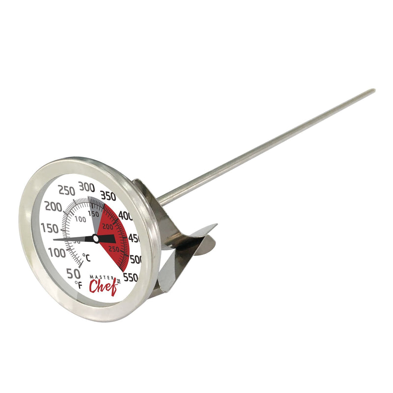 MASTER Chef Deep Fry Food Thermometer for Outdoor Fryers/Cookers/Woks, 12-in Y0