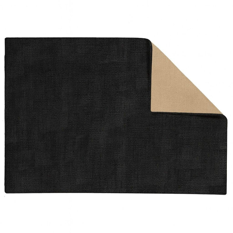 Master Chef Faux Leather Reversible Placemats, Multi-Coloured, 12-in x 18-in, 4-pk I4