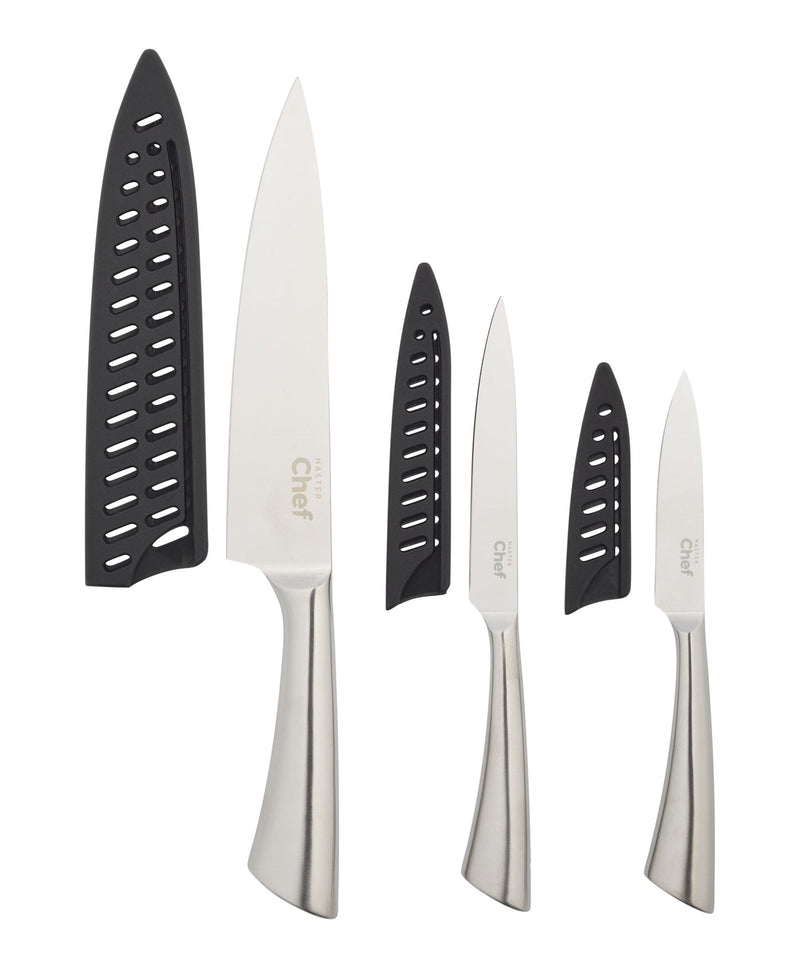Master Chef Knife Set with Hollow Stainless Steel Handle, 3-pc K7