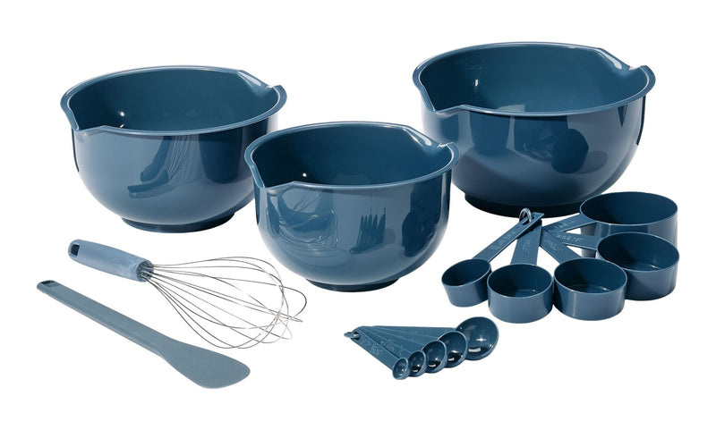 Master Chef Mix & Measure Blue Kitchen Tools Set, 15-pc A1