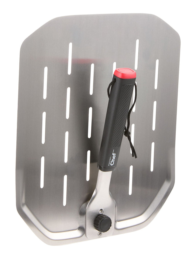 Master Chef Perforated Pizza Peel with Folding Handle, 12-in A0