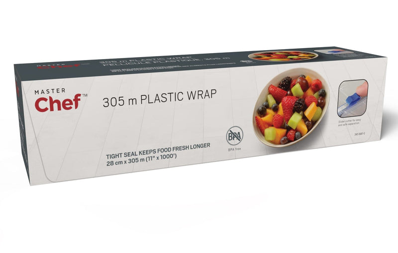 Master Chef Plastic Food Wrap with Slide Cutter U8