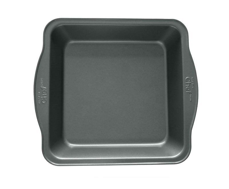 MASTER Chef Square Cake Pan, Non-Stick, 8-in Q2