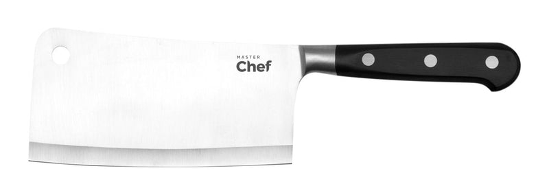 MASTER Chef Stainless Steel Cleaver, Includes Protective Cover, 6-in A2
