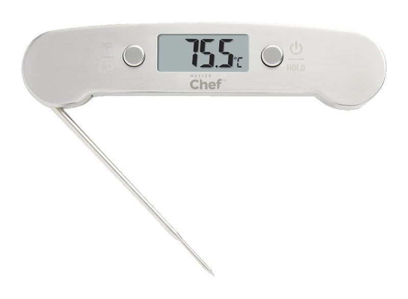 MASTER Chef Stainless Steel Folding Digital Thermometer T6