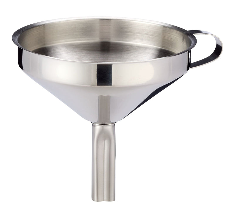 Master Chef Stainless Steel Funnel with Removable Strainer L7