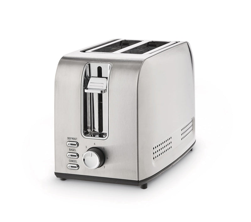 MASTER Chef Stainless Steel Toaster with 3 Settings, 2-Slice A8