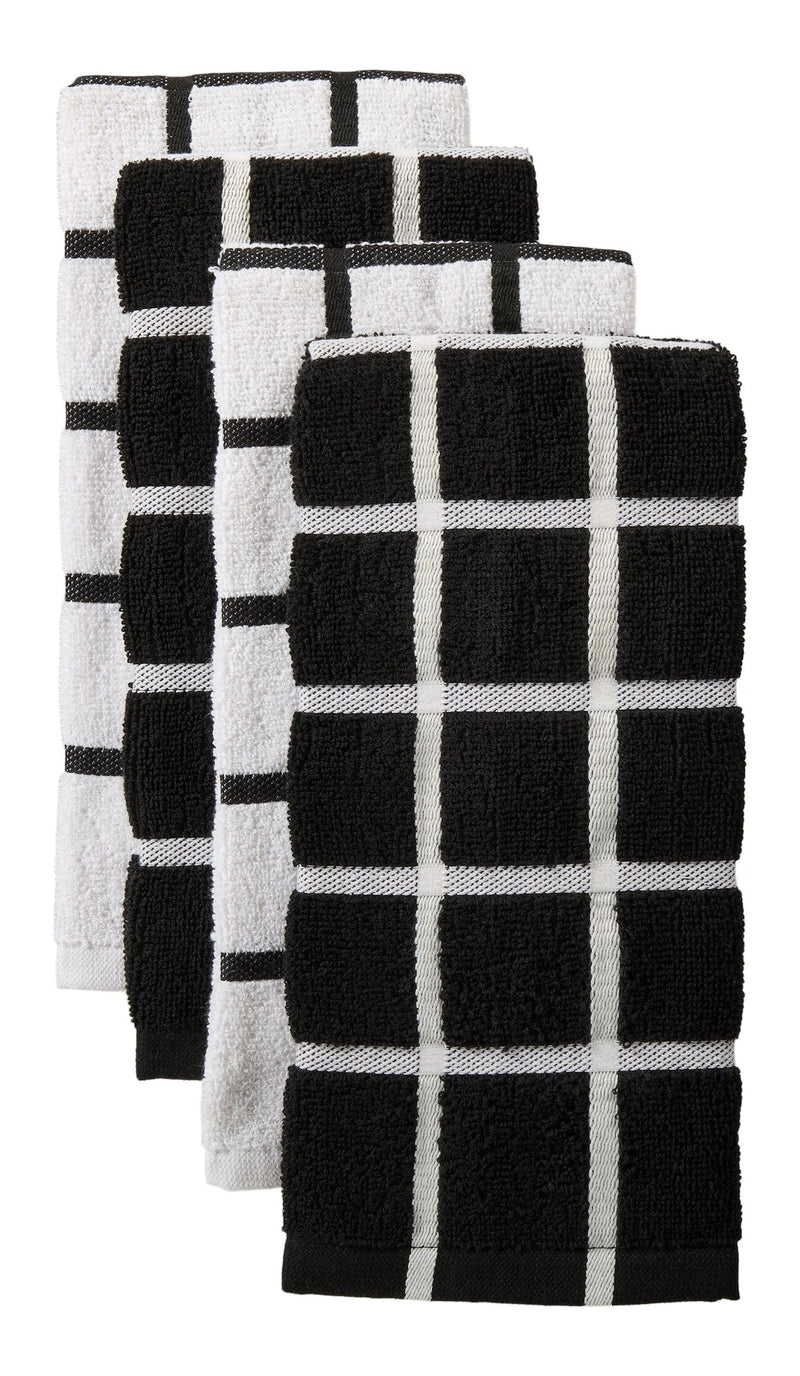 Master Chef Terry Kitchen Towels, Reusable, Various Colours, 16-in x 26-in, 4-pk O6