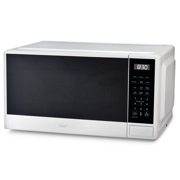 MasterChef Matte Microwave, White, 1.1-cu-ft G3