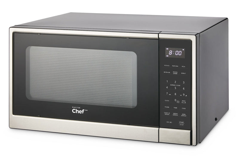 MasterChef Microwave, Stainless Steel, 1.3-cu-ft L6