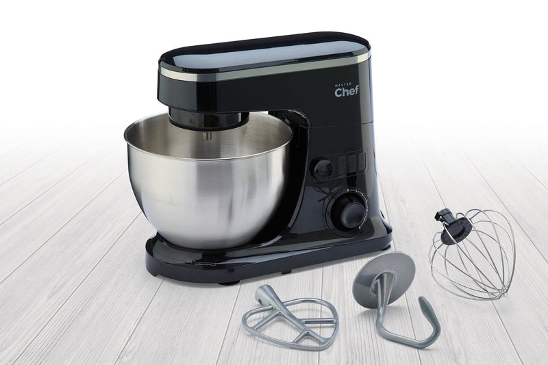 MasterChef Multi-Function Stand Mixer, 6-Speed, Black U8