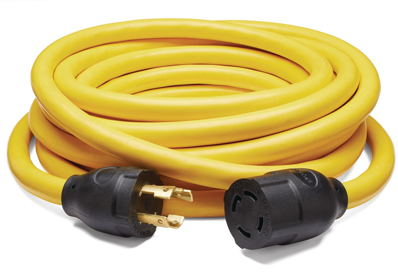 Mastercraft 10AWG, 30A L14-30 Twist Lock Generator Extension Cord, 25-ft H4