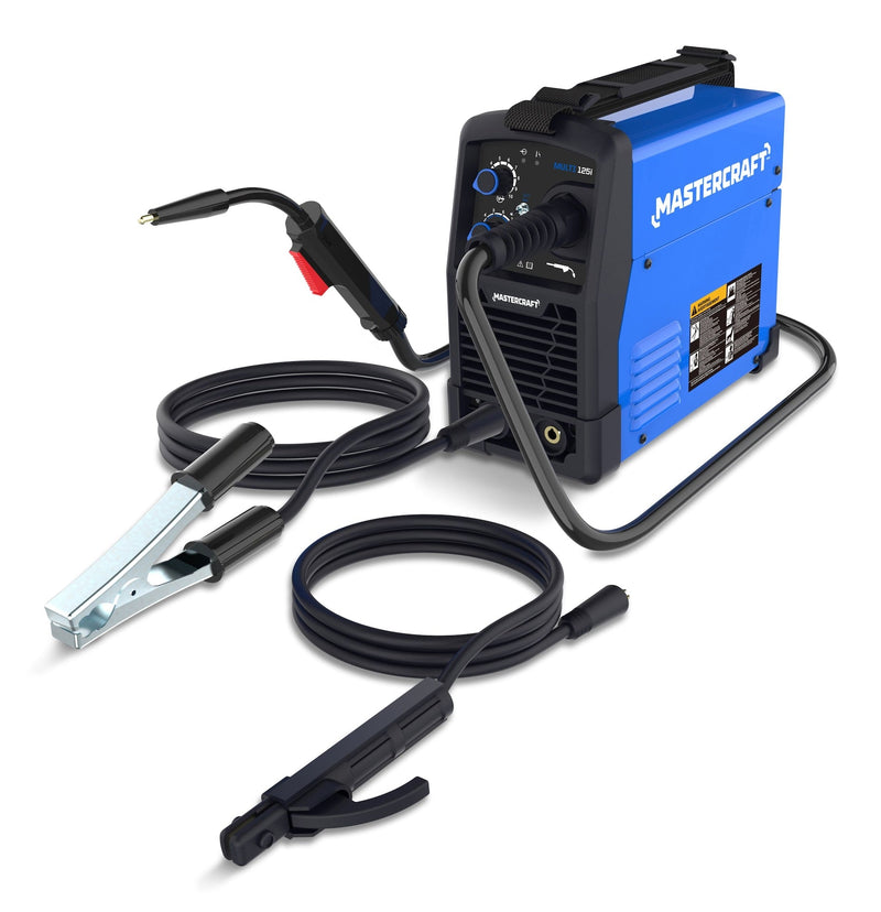 Mastercraft 125A Flux Core/Stick/TIG Welder for 2-lb Wire Spool O1
