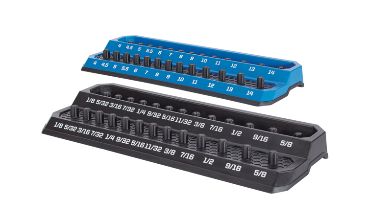 Mastercraft 1/4-in Drive Socket Tray Organizer/Holder, 2-pk Z1