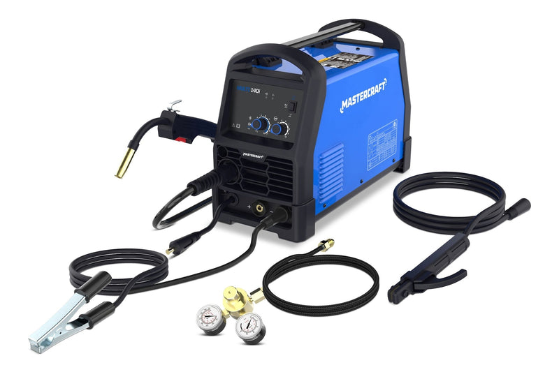 Mastercraft 140A Multi-Process Welder for 2-lb/10-lb Wire Spool Q4