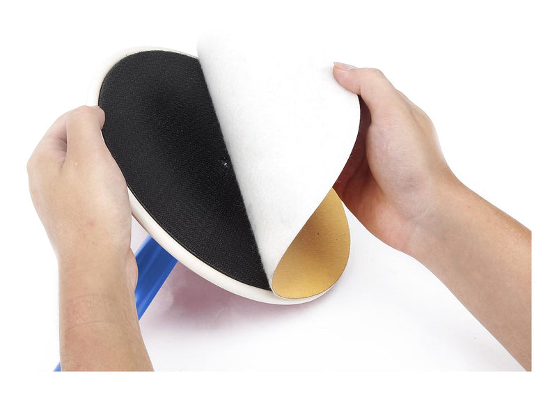 Mastercraft 150-Grit Hook & Loop Sandpaper Discs For Random Orbital Sander, 9-in, 10-pc U8