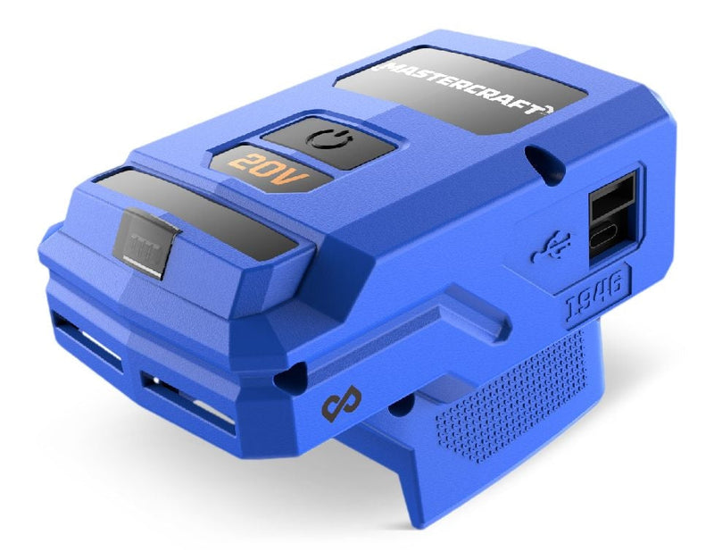 Mastercraft 20V Cordless Power Inverter, Tool Only, PWR POD Compatible K1