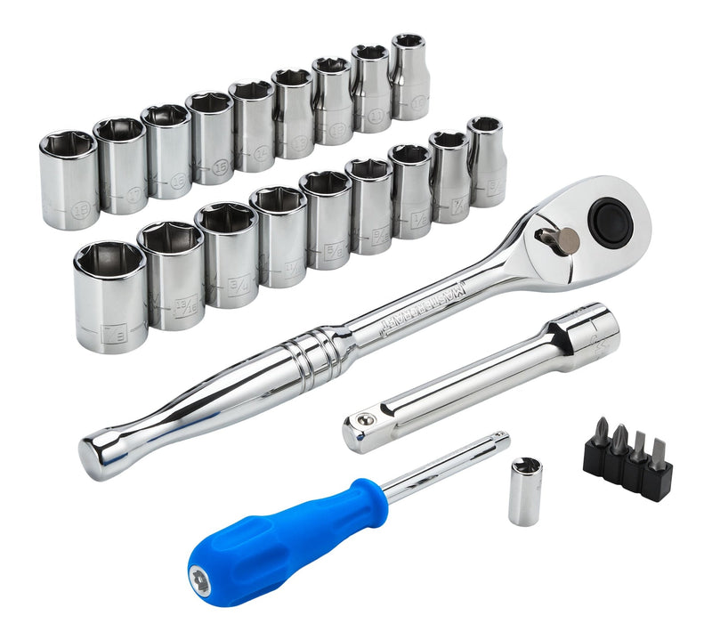 Mastercraft 26 Piece 1/2" Drive Socket Set S5