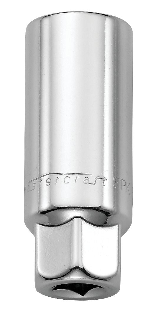 Mastercraft 3/8-in Drive Spark Plug Socket, CRV 18mm O7