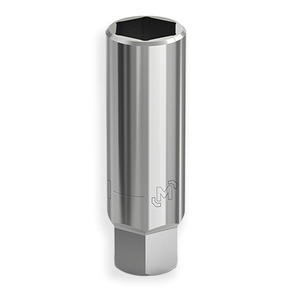 Mastercraft 3/8-in Drive Spark Plug Socket, CRV, Nickel-Chrome Plating, 9/16-in L9