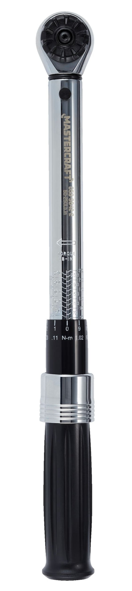 Mastercraft 3/8-in Drive Torque Wrench, 50-250 in-lbs I2