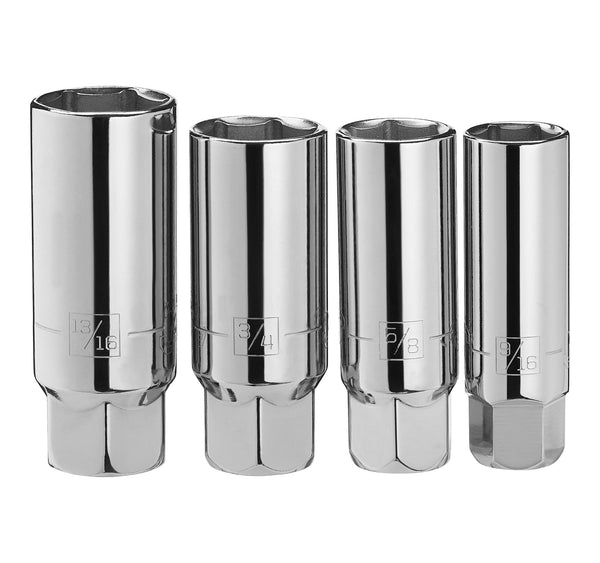 Mastercraft 4 Piece 3/8" Drive Spark Plug Socket Set SAE O3