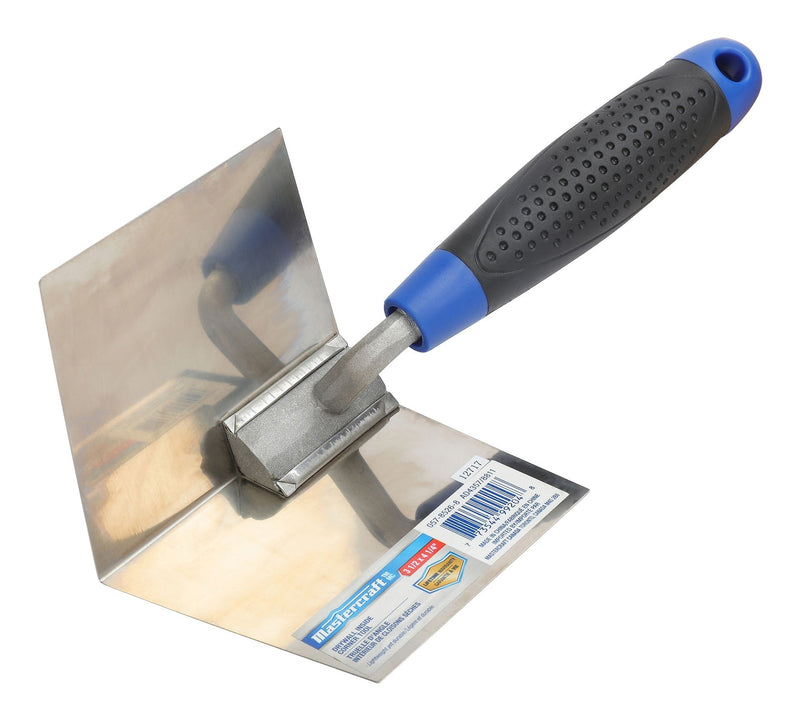 Mastercraft 90-Degree Inside Corner Trowel, Drywall & Plastering Tool, 3-1/2 x 4-1/40-in A3